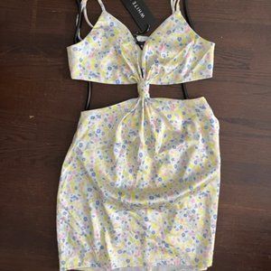 Lets runaway mini dress White Fox